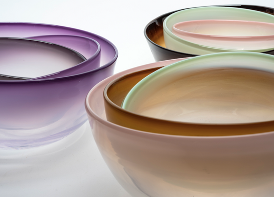 Aerie Glass Nesting Bowl