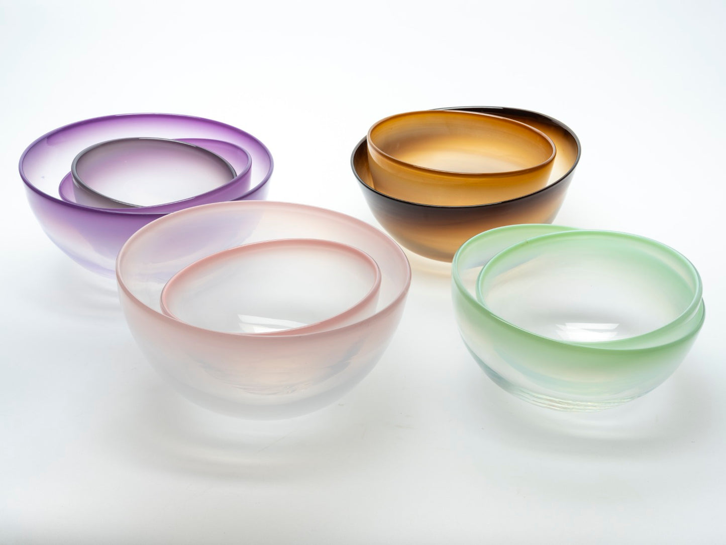 Aerie Glass Nesting Bowl