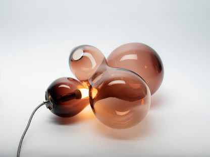 Amoeba Blown Glass Desk Lamp