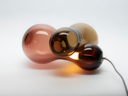 Amoeba Blown Glass Desk Lamp