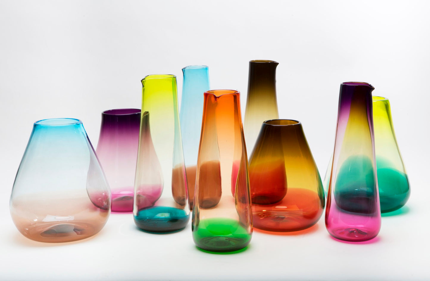 Dégradé Pitchers and Vases