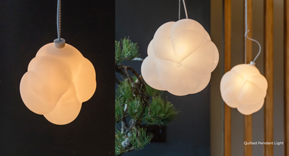 Quilted Pendant Light