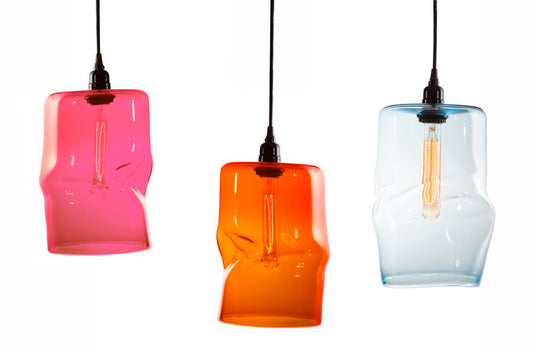 Slumped Pendant Light